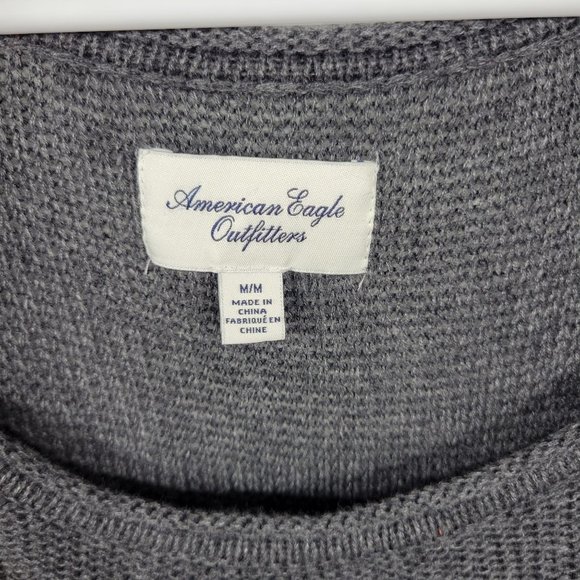 American Eagle Outfitters M Women woven crochet short sleeves - Picture 5 of 7